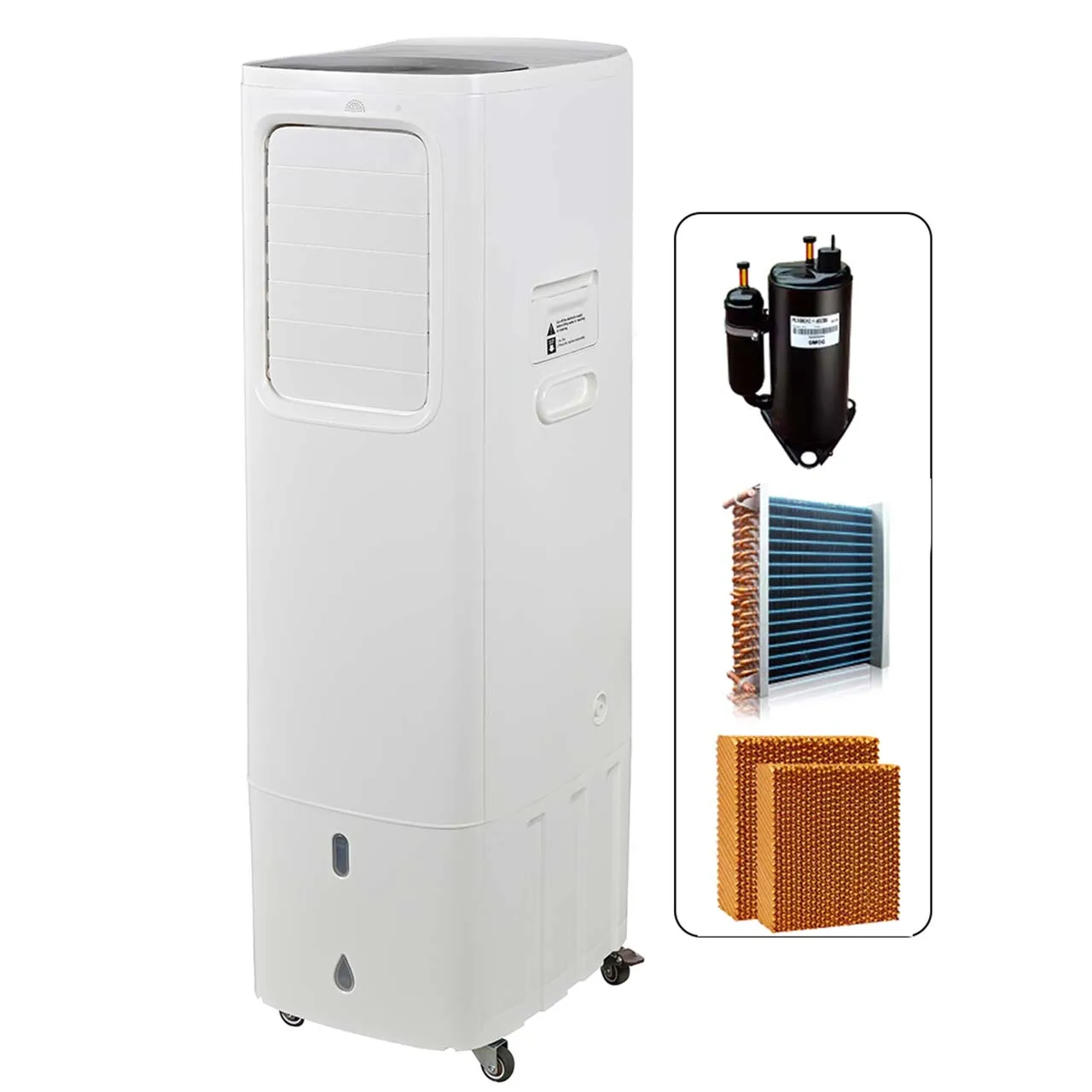 Hyundai 7000 BTU Portable Inverter Air Conditioner AC Power Cooling Air Conditioner
