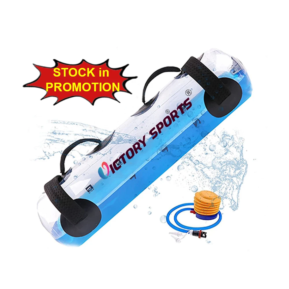 Promotion gym outdoor training 15/20/35kg fitness strength water weight gym PVC aqua power bag