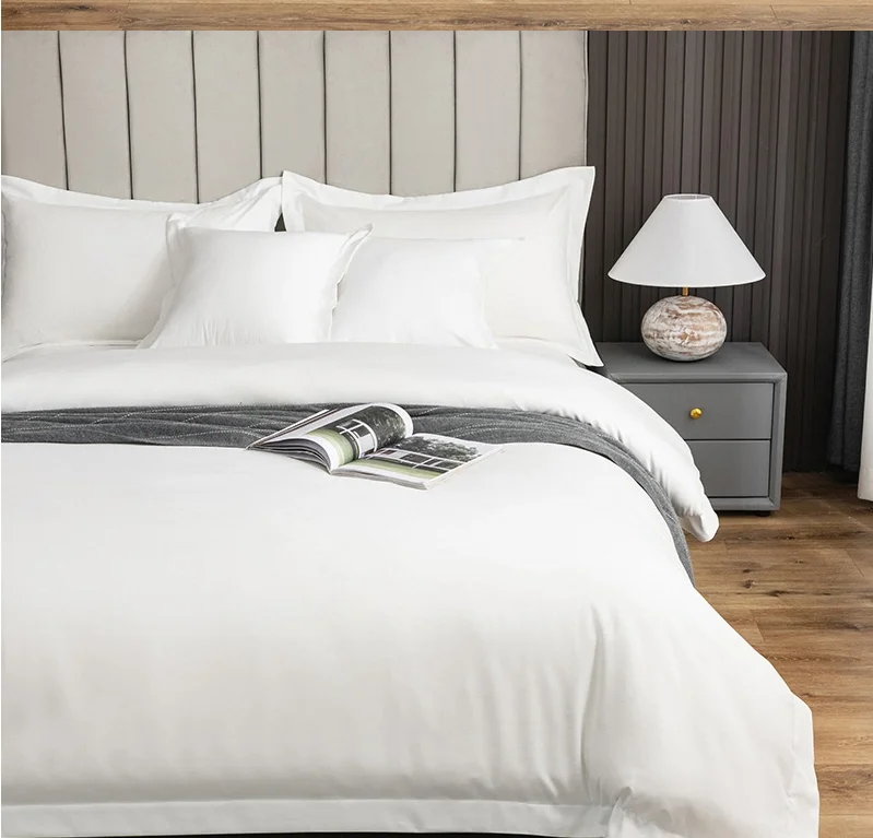 2024 Популярные простыни Queen, гостиничные Роскошные 100%, 1800 постельные принадлежности из полиэстера в плоские круглые простыни