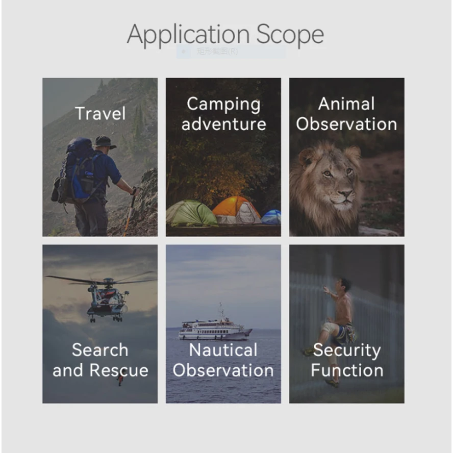 T-72 Outdoor Handheld  Vision 384x288 Wifi  USB Interface Waterproof Performance Hunting Thermal Imager Telescope