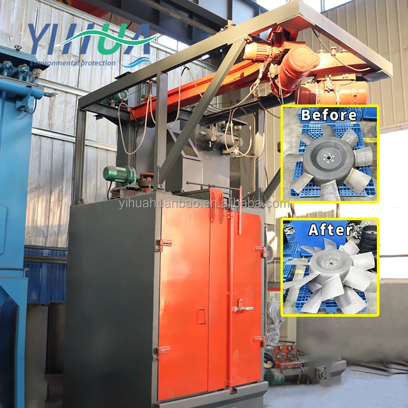 shotblasting shot blasting machine used in electric tricycle frame