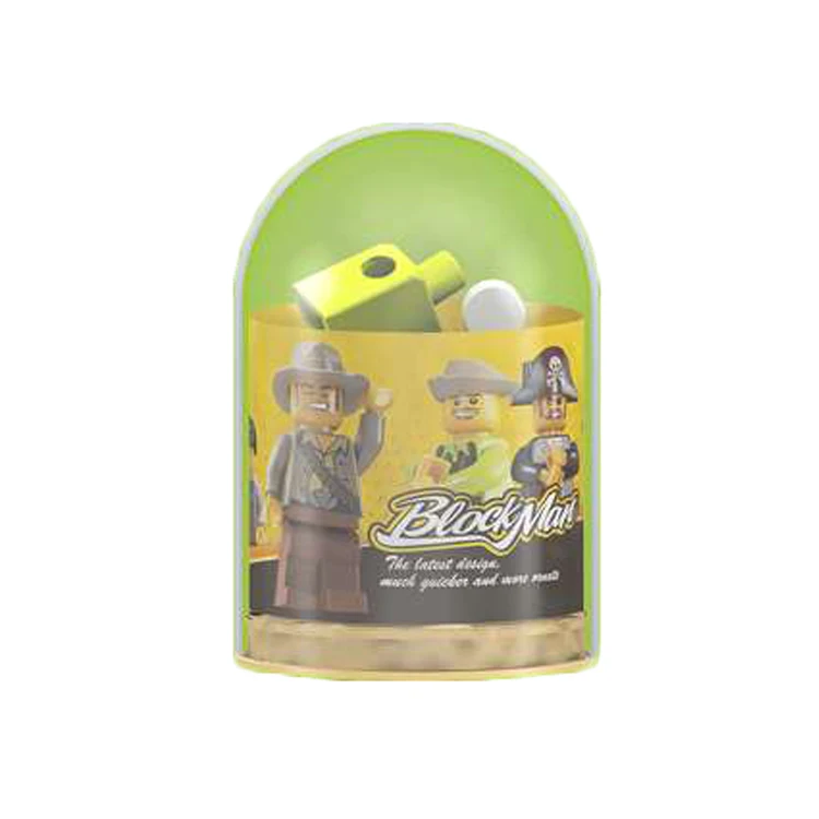 
Best Gifts for Children Kids Wholesale Plastic Building Blocks Figures Surprise Egg Toys 