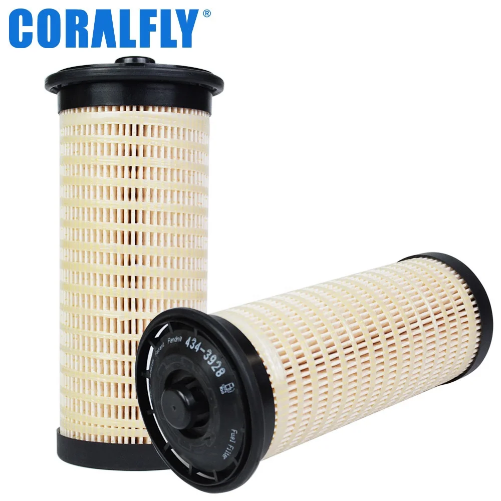 Coralfly экскаватор дизельный двигатель топливный фильтр 434-3928 4343928