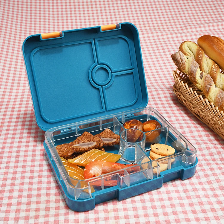 Leakproof Food Storage Containers Meal prep 4 Compartment Bento Lunch Box