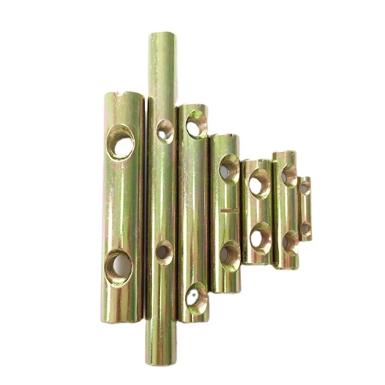 Slotted Double Hole Nut M6 Hammer Nut M8 Furniture Connector Hardware Accessories