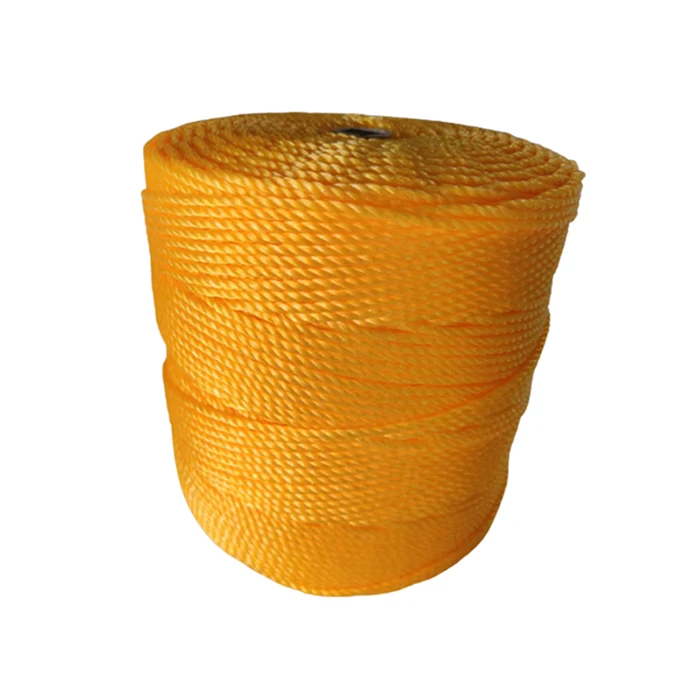 Factory Supply Braided Rope(8 Strand) Low Extension 3/4/8 Strand PP Danline Rope