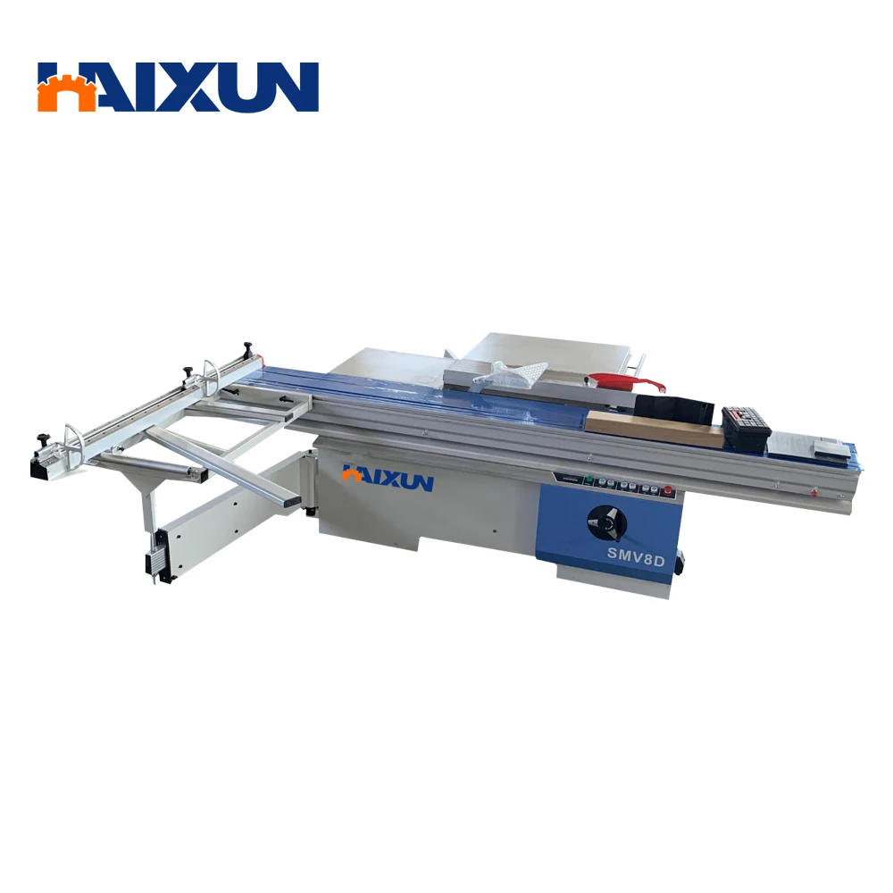 High quality SMV8D precision sliding table panel saw wood saw machines for panel cutting
