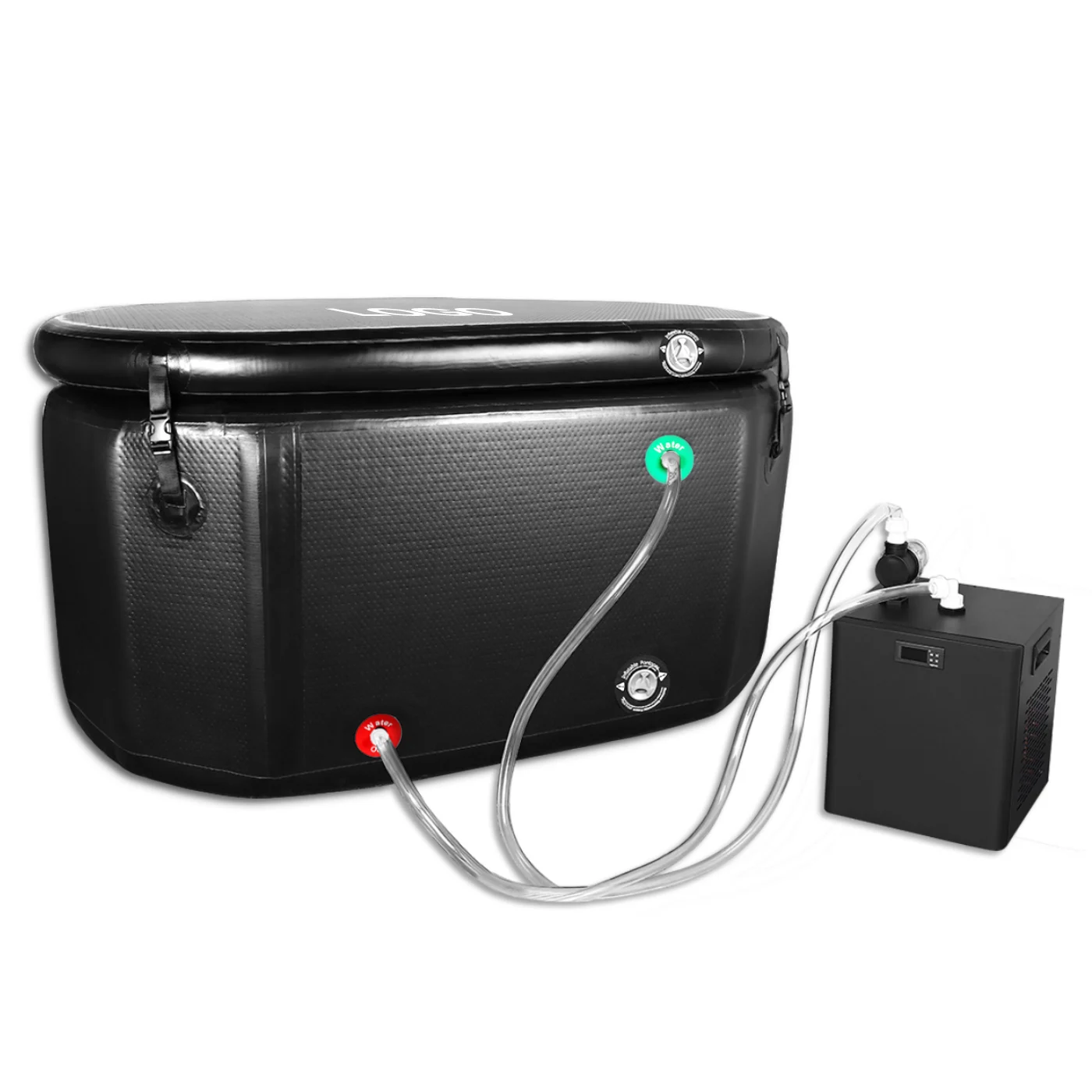 water chiller Ice bath cold plunge, ice bath with water chiller recovery cold therapy pool tub water chiller 1hp cold plunge