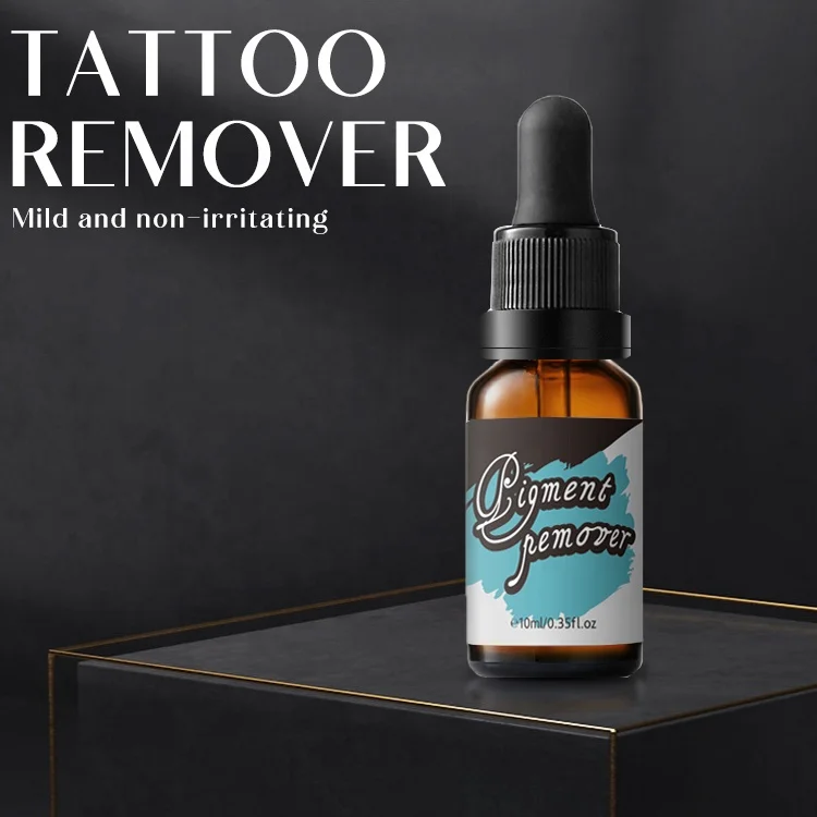 Hot Sale 10ml Pigmentation Removal Skin Cuticle Cleaning For Old Tattoo Eyebrow Lip Eyeliner Pigment Tattoo Removal Solution