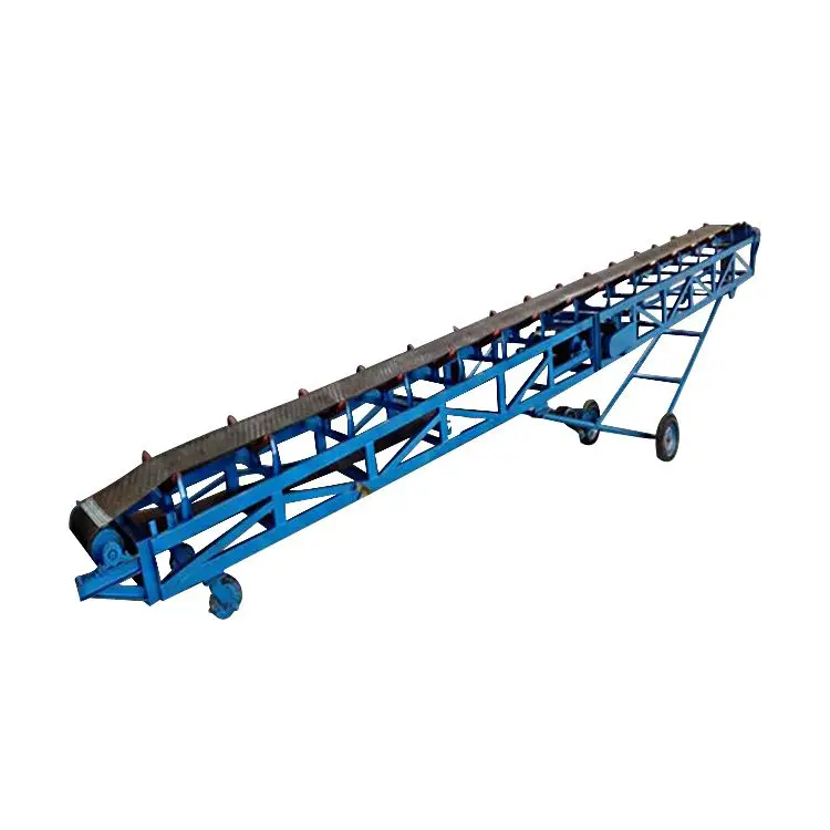 DY series industrial mobile belt conveyor for coal bulk material sand transporting
