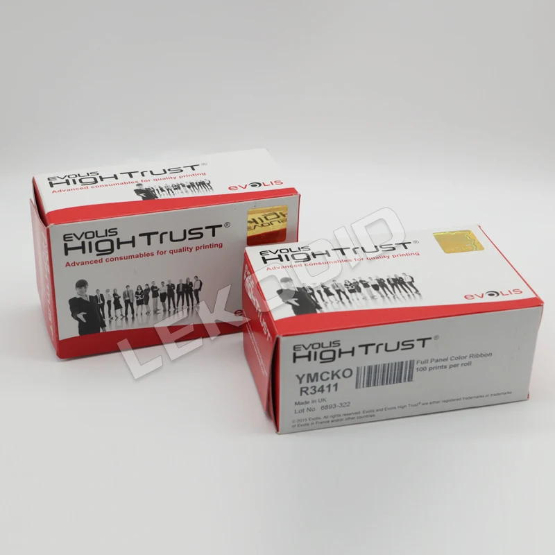 Evolis Tattoo 2 ID Card Printer R3411 цветная лента-100 принты evolis tattoo2 ленты ymcko