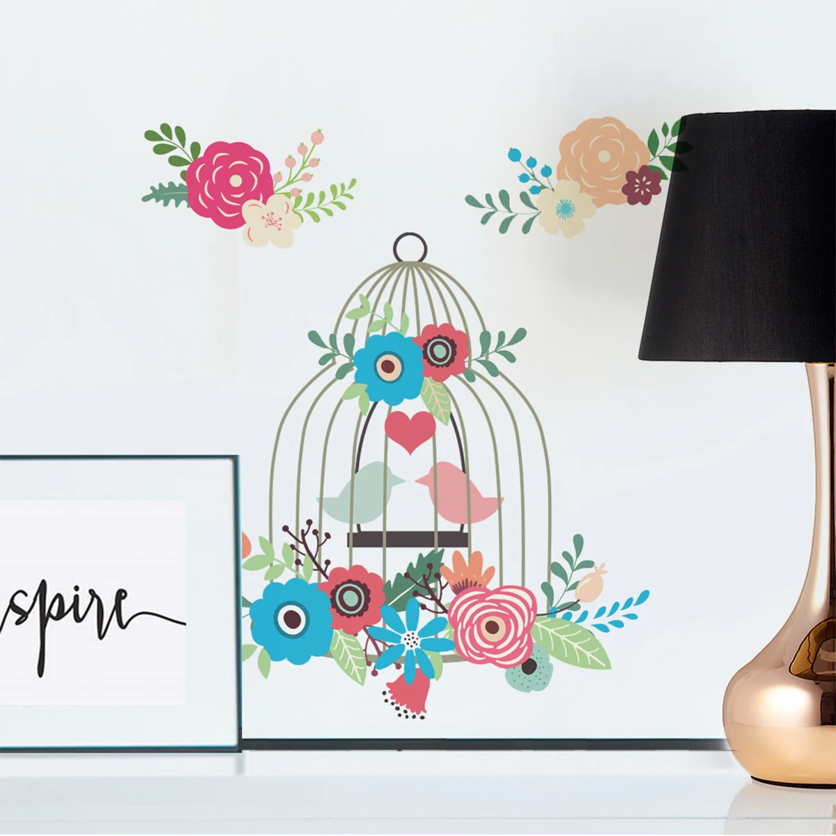 Custom Coloring PVC Wall Stickers Waterproof Removable Repositionavle Easy Peel Off Sheets Decal for Living Room  Home Decor