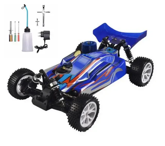 VRX RH1006 75km/h Rc Cars Single Speed 1/10 Four-wheel Drive Methanol Fuel Engine Off-road Toy Oil Powered Remote Control Car