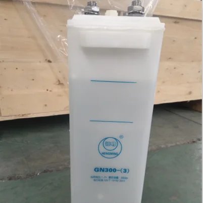 IEC60623 GN300-(3) 1.2v 300ah sealed Alkaline nickel cadmium nicd 1.2v battery cell 110v 220v battery pack selling