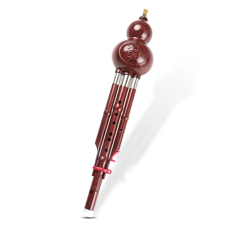 factory direct C Key Hulusi Traditional Chinese Classic Chinese traditional Flute Gourd Cucurbit Ethnic Musical