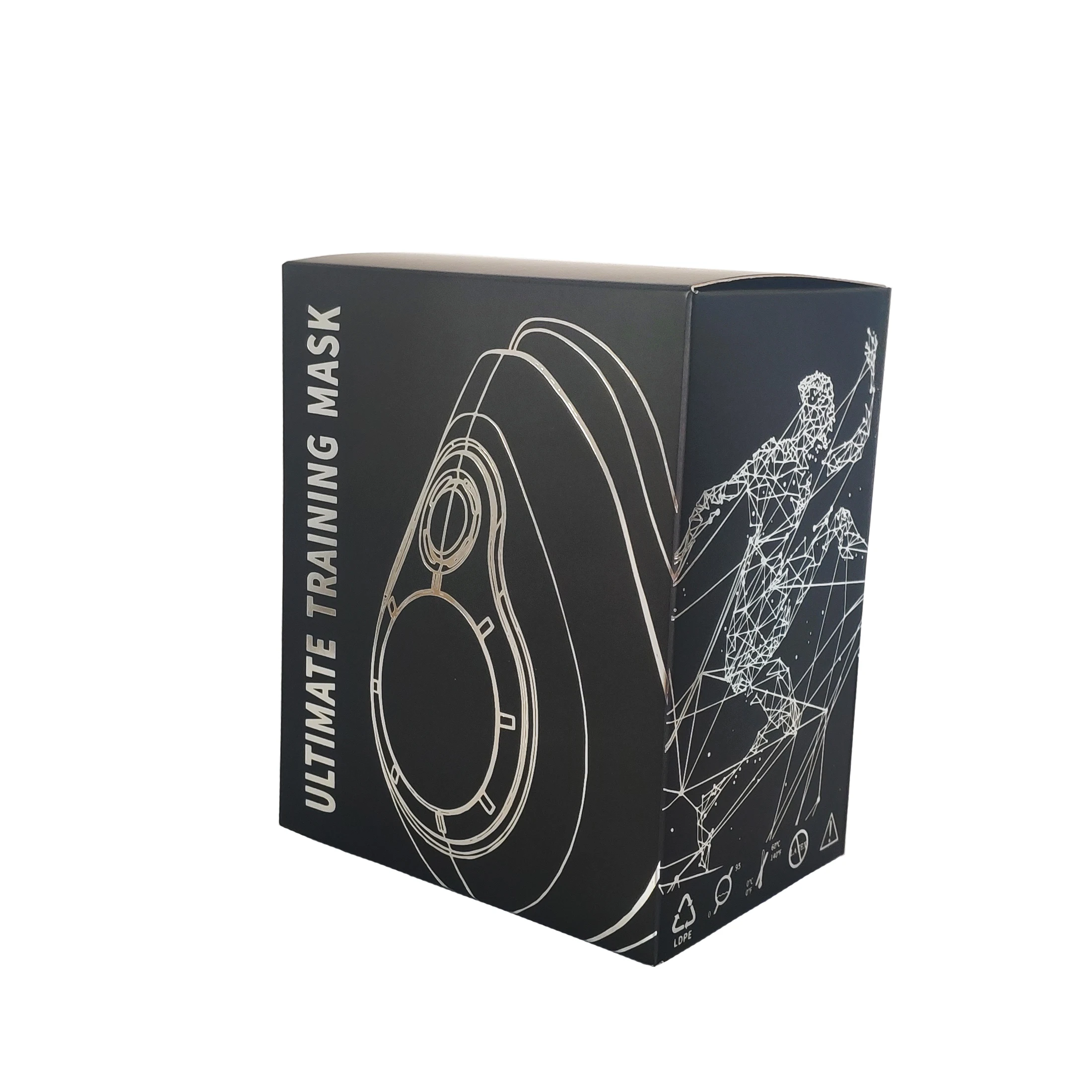 Amazon Hot Athletic High Altitude Training Gym Mask, MMA Workout Fitness Oxygen Barrier Mask For Cardio Endurance Sports Running