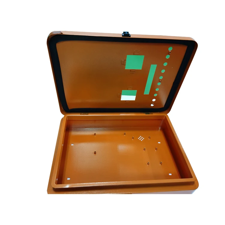 
Custom Waterproof TV Outdoor Box Ip65 Android Black Aluminum Panel Tablet Enclosure 