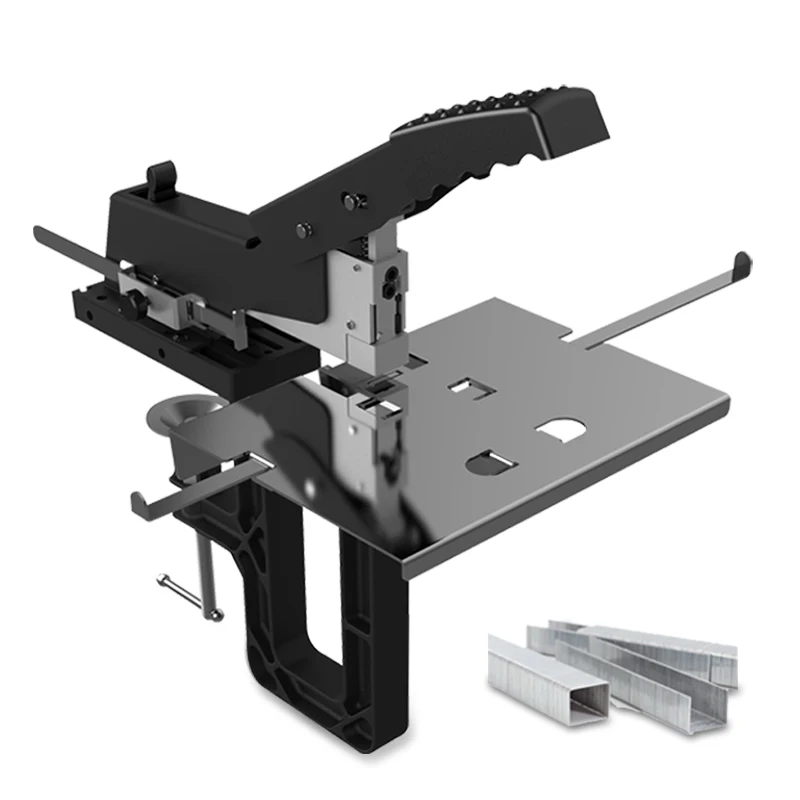 Factory Manual Stapler RAYSON SH-04 Book Binding Metal Paper Saddle Heavy Duty Stapler