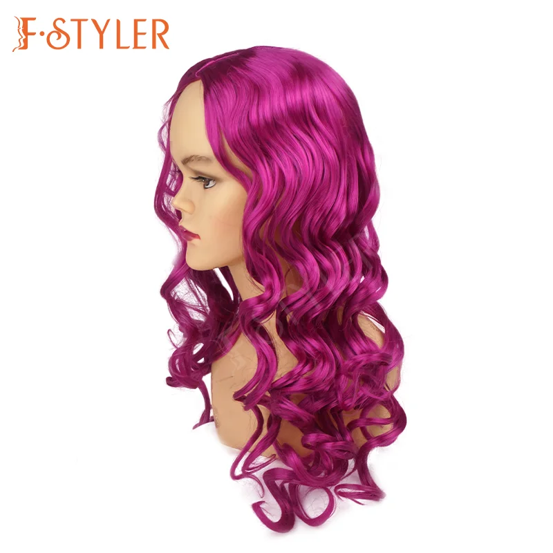 FSTYLER 2024 RTS Hot selling  cosplay hair Synthetic wigs party wigs wholesale bulk sale surplus clearance  one dollar  item