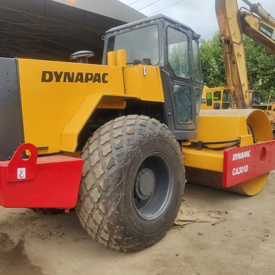 Original DYNAPAC CA301D Used Single Drum Road Rollers for sale