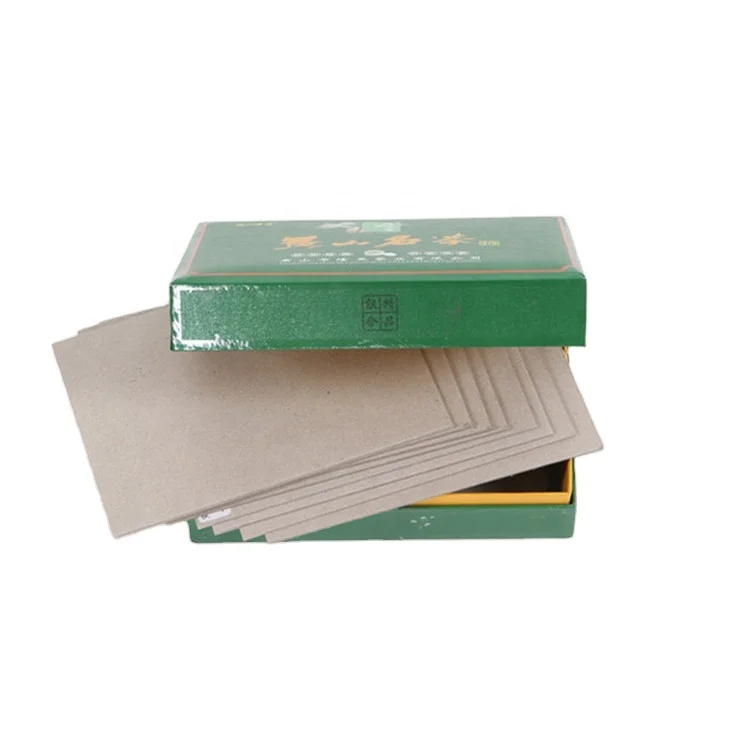 
Laminated duplex paper board with grey paperboard cardboard for boxes 