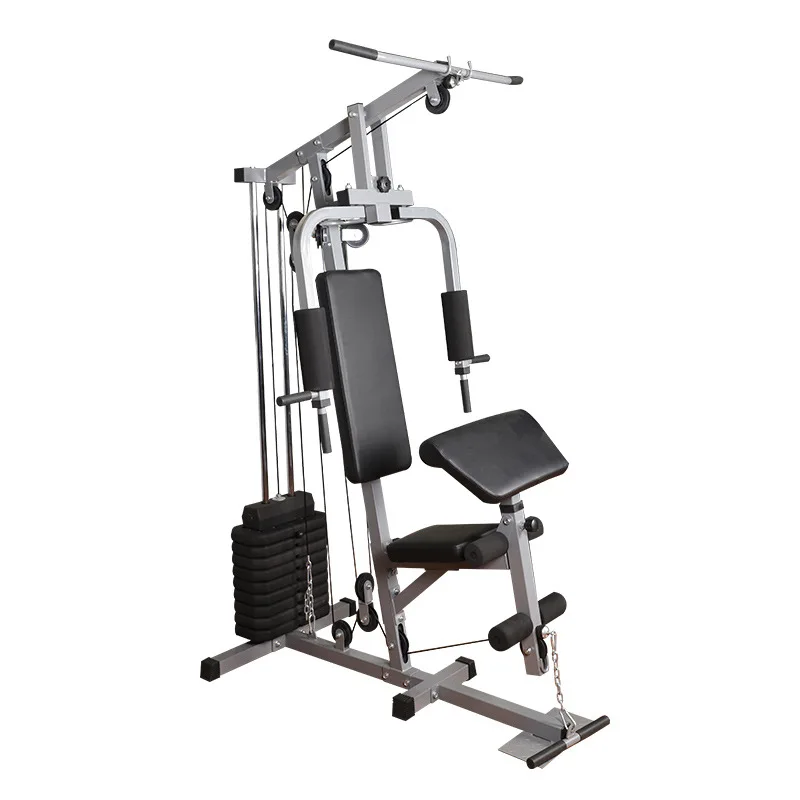 Manufacture Wholesale Home Gym Fitness Exercise Body Building Pin Loaded Single Station Gym Machine