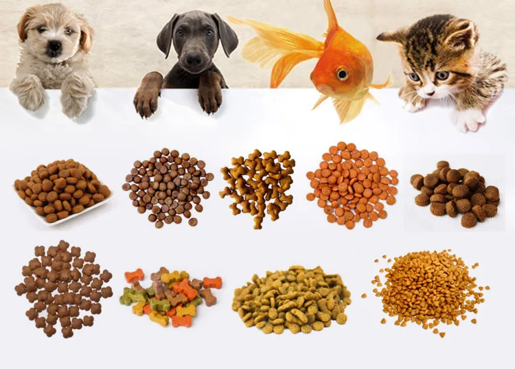 twin screw pet food extruder floating fish feed food processing extruder for fish food