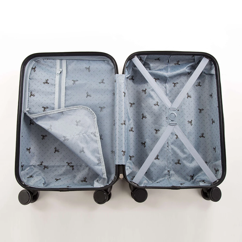 Стильные дорожные сумки из АБС-пластика, чехлы для багажа 20, 24, 28 дюймов, 3 предмета, наборы чемоданов