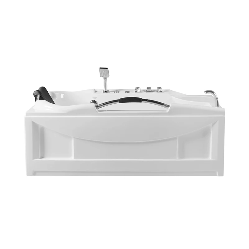 WTM-02201 folding massage spa marble freestanding hotel bathroom acrylic whirlpools bathtubs  for adults