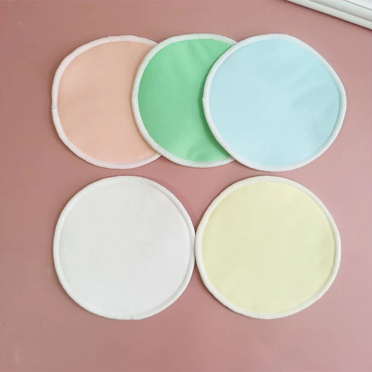 
Custom Coned Contoured Bamboo Absorbent Washable Organic Reusable Nipple Pads Nursing 