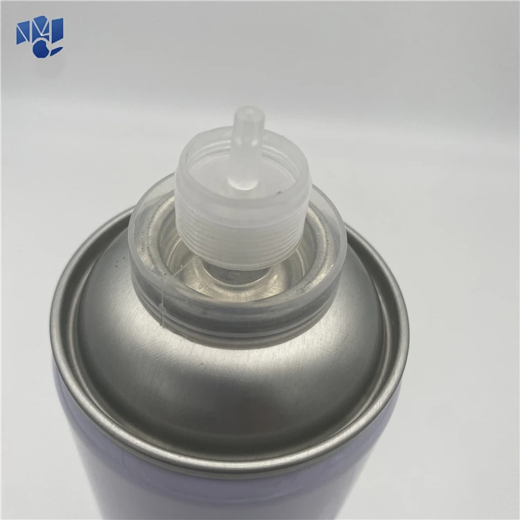 Empty 500 100 600ml black and gold tin hair spray gas air freshener threaded pump aerosol oxygen cans trade wholesale 52mm 65mm