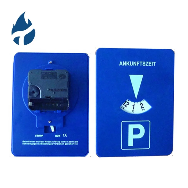 NBT Vehicle Car Parking Disc Timer Clock Arrival Time Display Plastic Disc Parking Time Tools Portable Car Parking Timer Clock