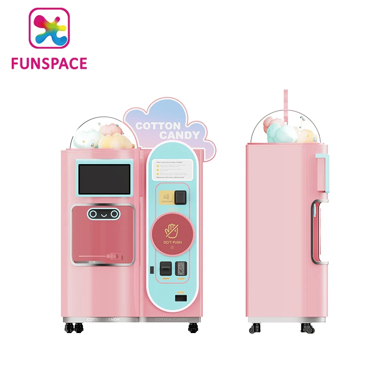 Китайский поставщик изготовленный по индивидуальному заказу торговый автомат с 6 сахаром полностью автоматический коммерческий Зефир