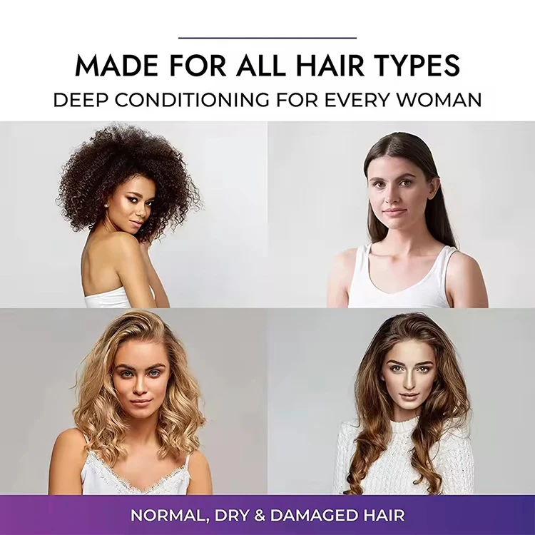 Custom logo organic coconut shampoo and conditioner set for hydrated and smooth hair