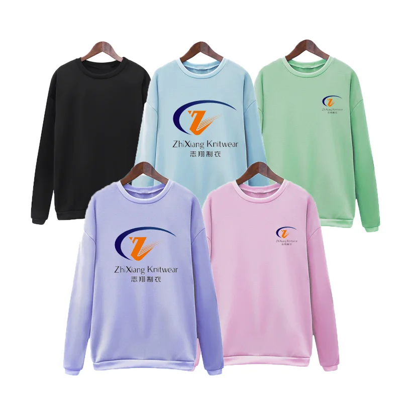 Оптовая продажа, свитшоты оверсайз, пуловеры, однотонные женские толстовки с принтом, толстовки