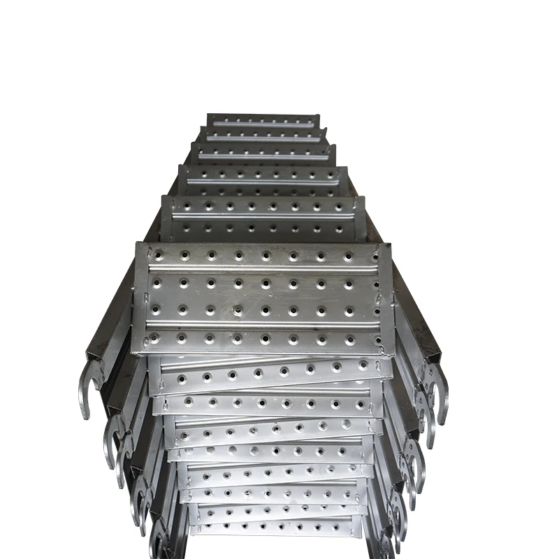 Q235 Climb Step Scaffolding Hook Ladder Galvanized Steel Scaffolds Staircase