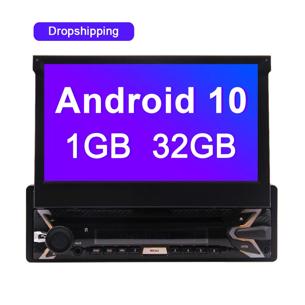  Android 10 0 Q один 1 гама 7 дюймов машинный DVD проигрыватель Стерео GPS навигации Bluetooth FM/AM радио Зеркало Ссылка 4G CAM-в связи с поддержкой USB SD карт