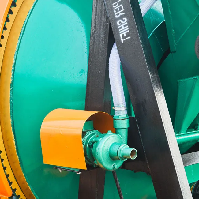 electric engine concrete mixer mini high capacity for sale mobile self loading concrete mixer in China