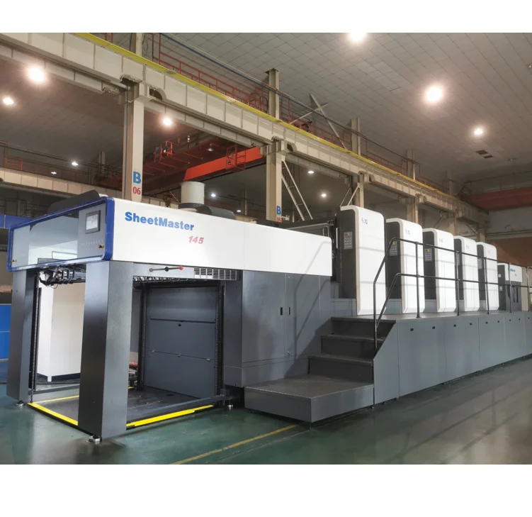 Large size consumer goods packaging printing machine sheet fed offset press XJ145