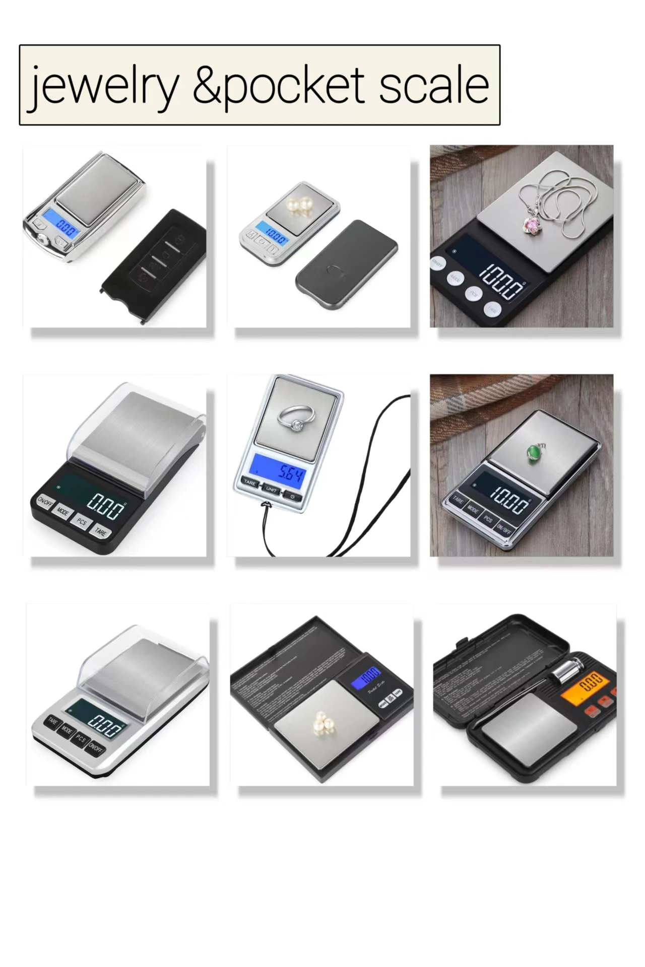 changxie wholesale hy-zp cheap mini gram scale electronic 2 pocket scale 0.01g jewelry scale