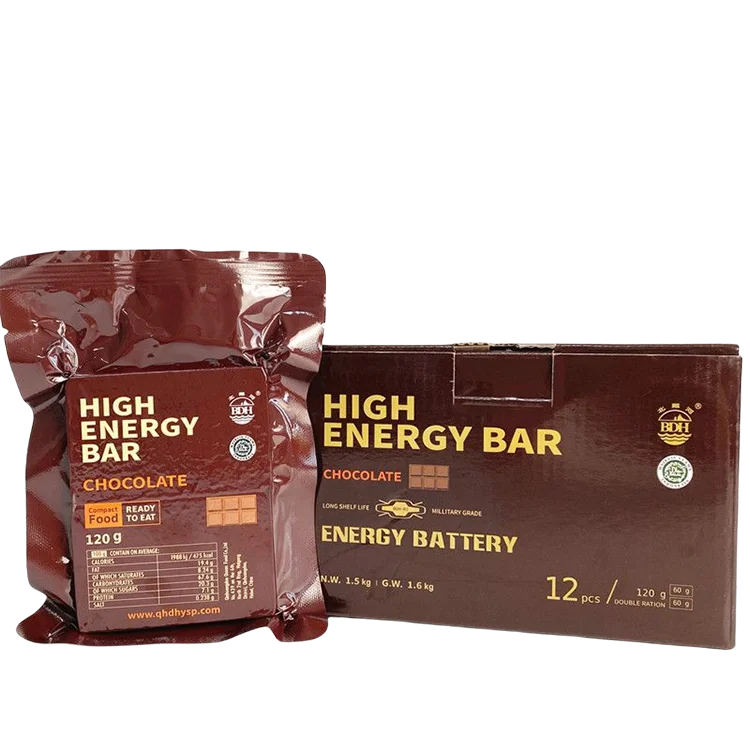 Экстренный поставщик пищевых продуктов, высокоэнергетические сжатые печенье, кемпинг, халяльное шоколадное печенье
