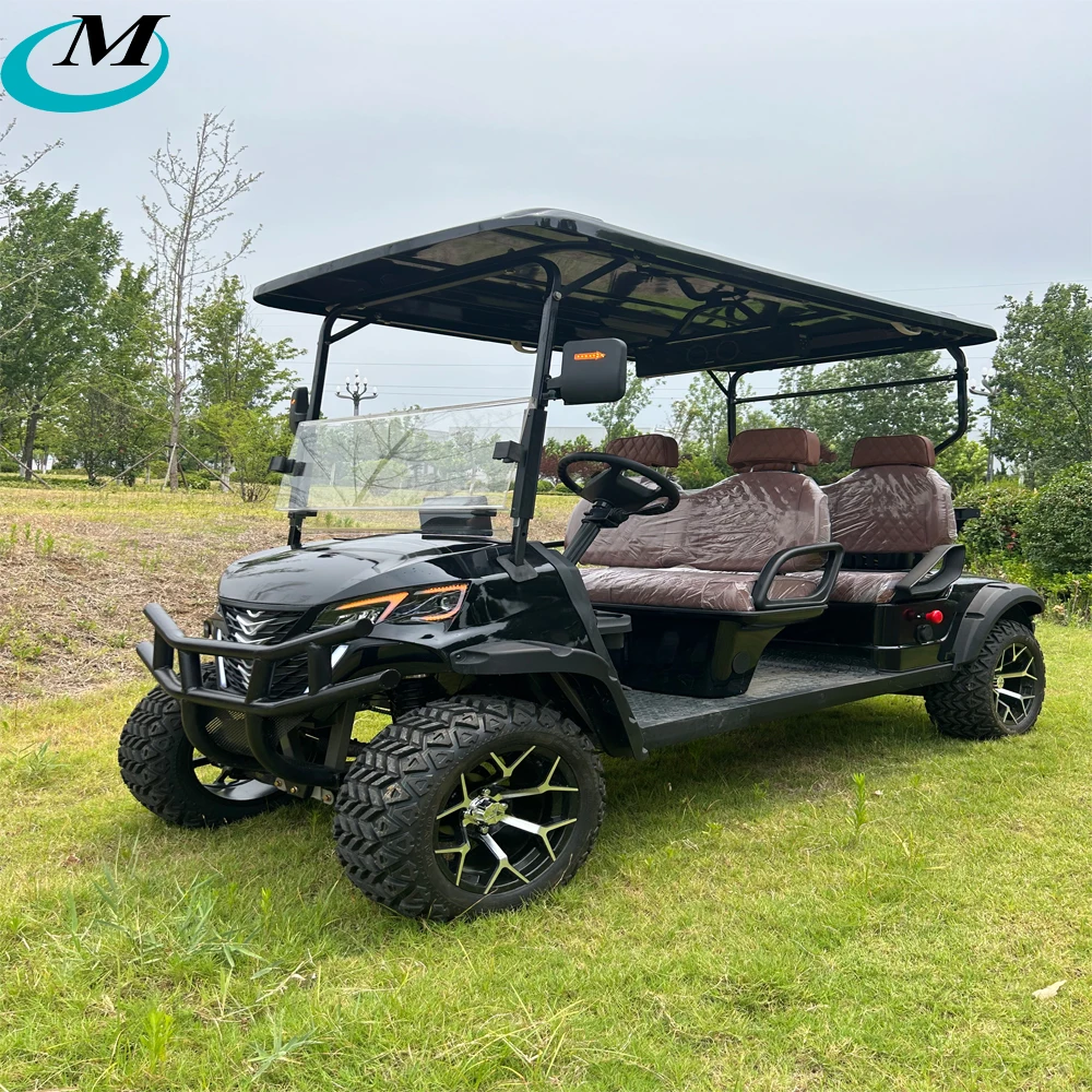 2024 New Support Oem 60V 5KW AC System Lithium Battery Powered 4 Seats Electric Golf Cart Prices Electric Golf Car