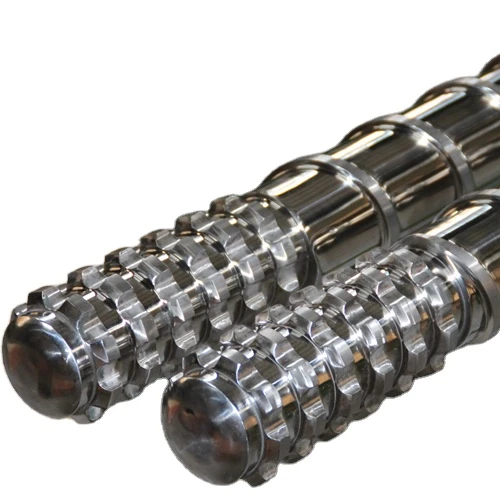 pvc/abs extrusion granules single screw and barrel for PVC pipe granulator recycle pelleitzer