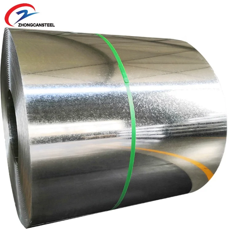 SGCC lentejuela regular precio por tonelada g40 bobina de acero galvanizado sin hueco