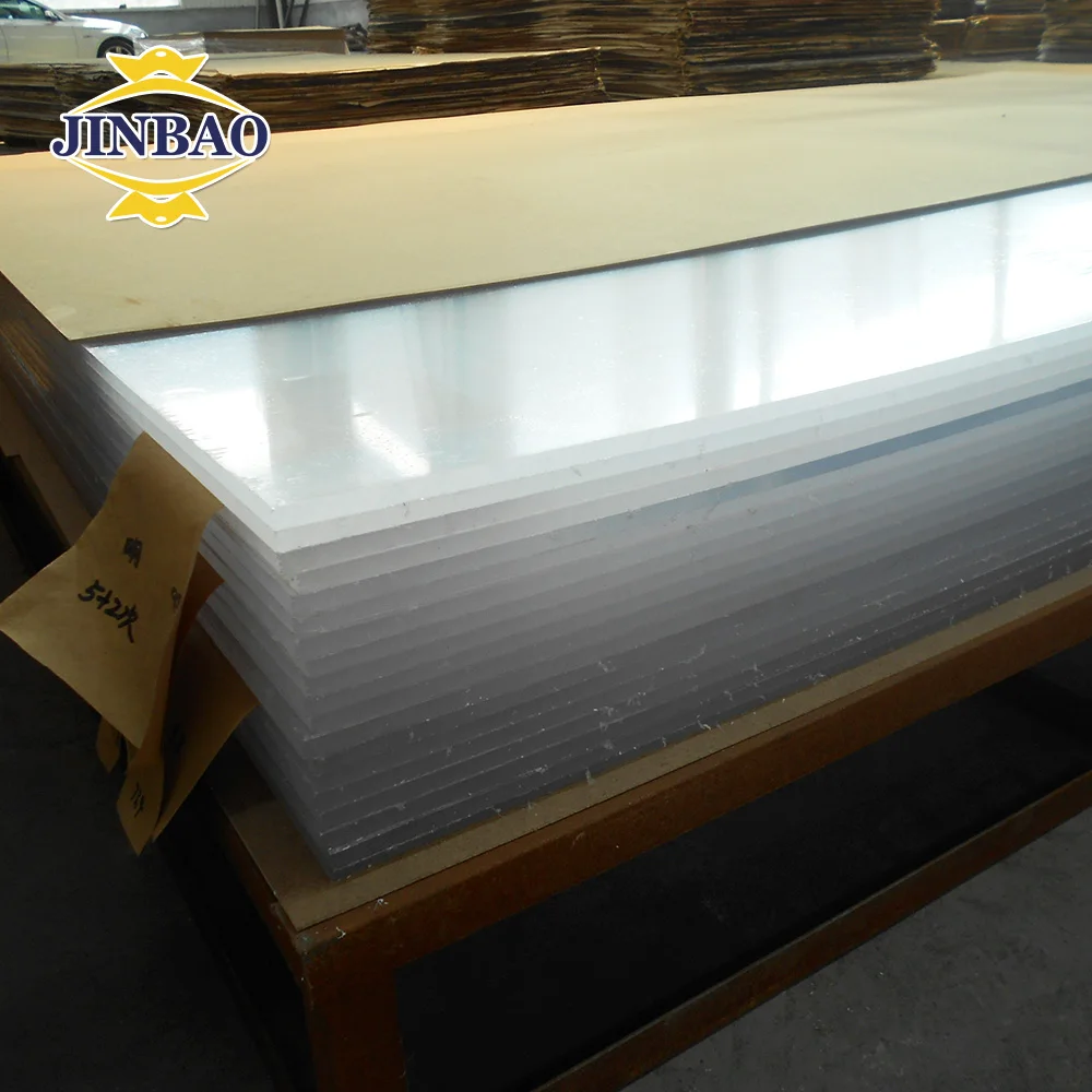 JINBAO ясно 4ft x 8ft 40 мм 60 80 толщиной акрил простыни для бассейн