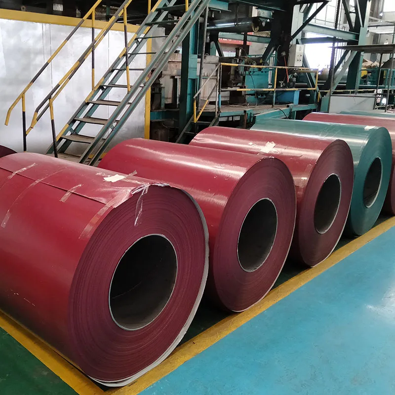 PPGI / PPGL Coil Prepainted Steel Sheet Color Coated Galvanized Steel Aluzinc Galvalume Sheets Coils Strips