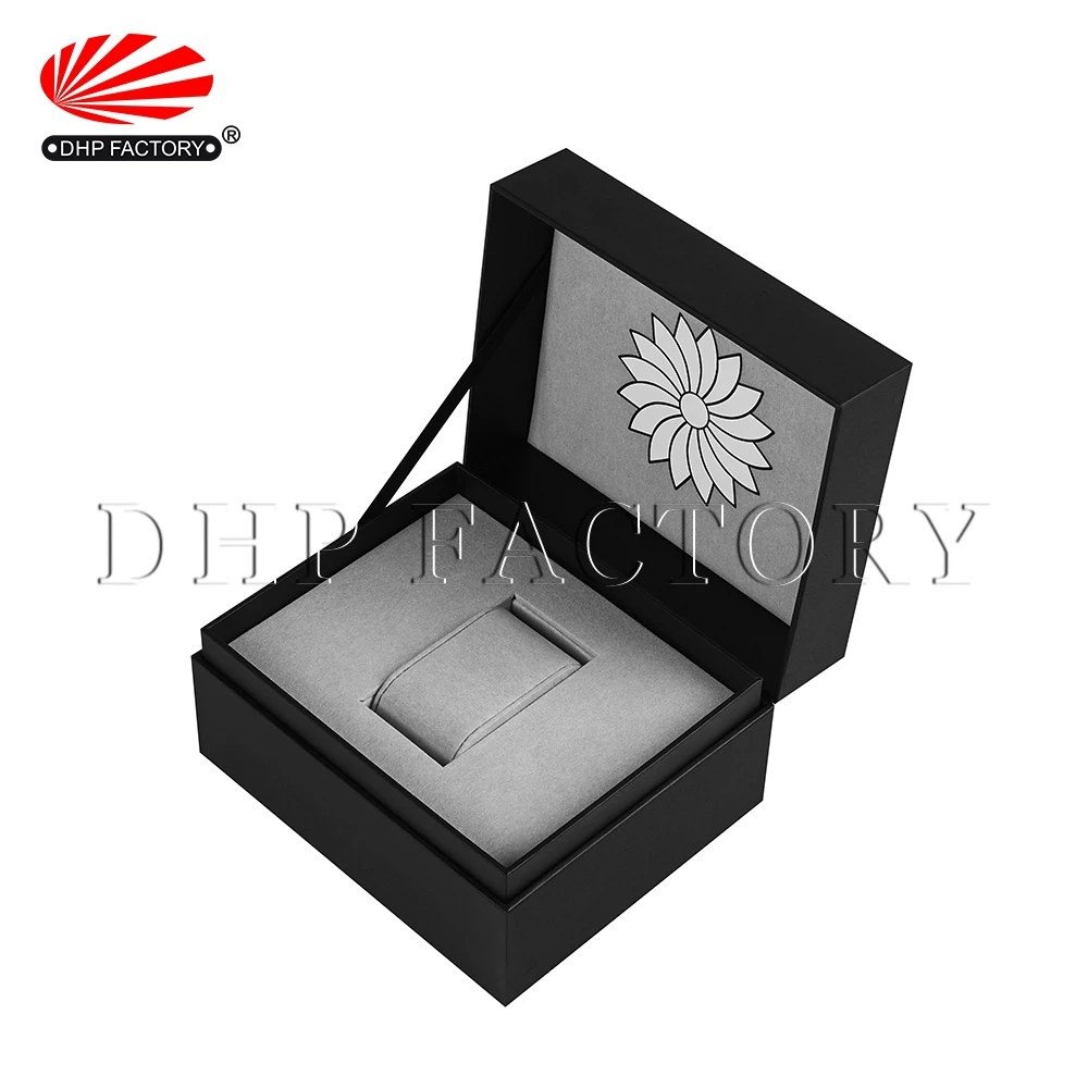 OEM brand factory wholesale rigid cardboard paper gift packaging custom made luxury watch boxes