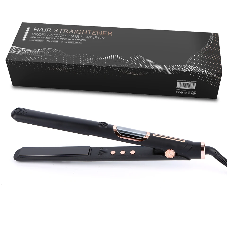 Private Label Customize Professional Hair Straightener MCH Fast Heater Hair Flat Iron Brazil Keratin Hair Straightener Flat Iron