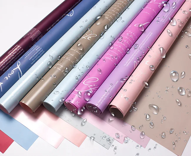 
Waterproof wrapping opp film for flower packing 