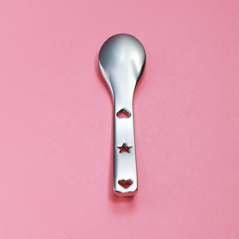 Hollow hole handheld Makeup Eye Cream Scoop Stick facial mask mixing spatulas spoon